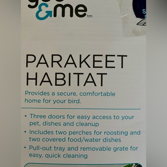 You & Me Parakeet Ranch House Cage - Picture 4 of 7